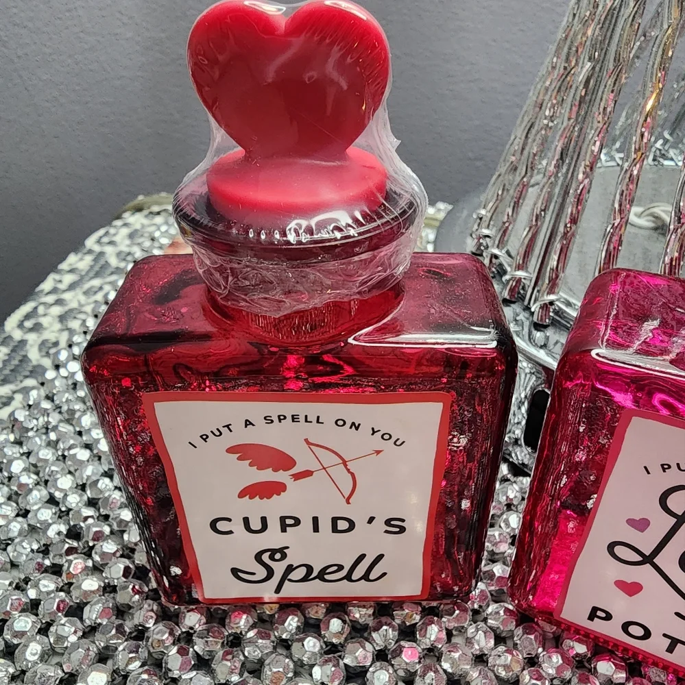 Target Bullseye Valentine Glass Bottles Love Potion Collection